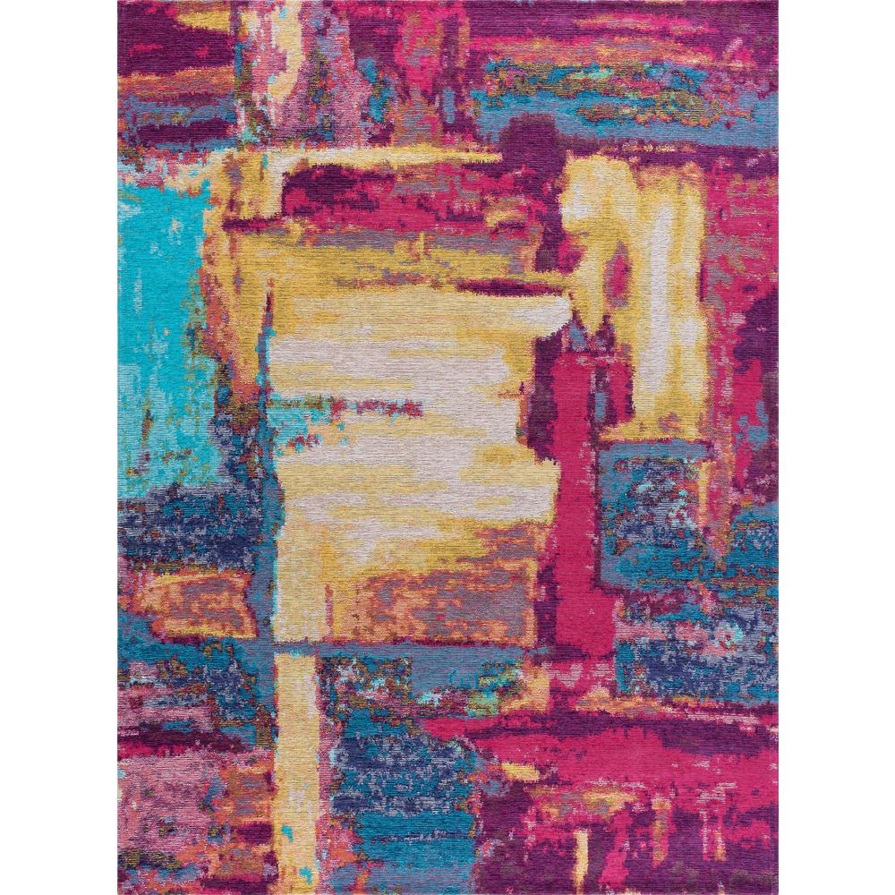 Tayse Rugs Dynasty Pink And Aqua 5 Ft X 7 Contemporary Area Rug Tayse Rugs Dynasty Pink And Aqua 5 Ft X 7 Contemporary Area Rug