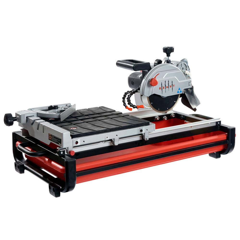 Beast Professional 13 Amp 115 Volt 7 In Wet Tile Saw Beast7 The Beast Professional 13 Amp 115 Volt 7 In Wet Tile Saw