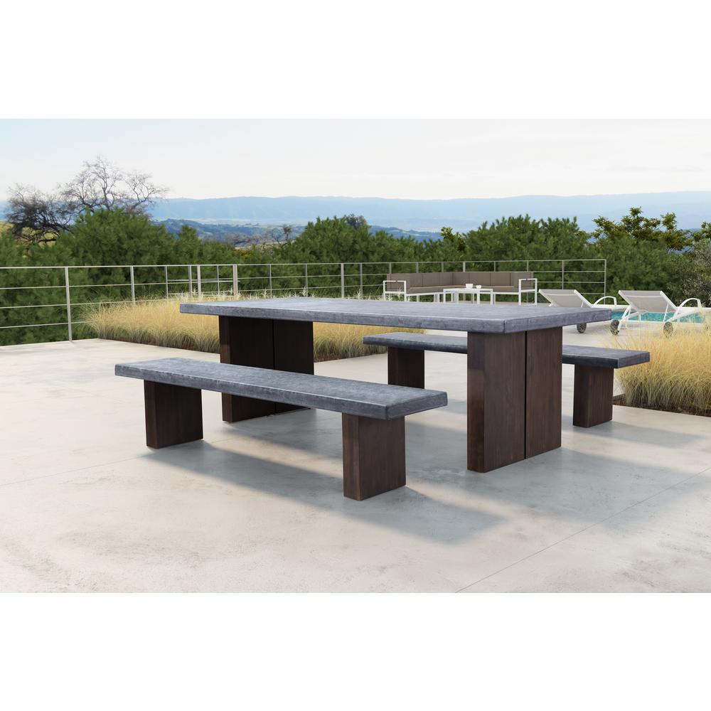 Zuo Patio Furniture Outdoors The Home Depot Windsor Wood Outdoor Bench