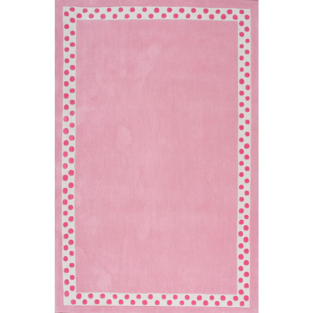 Bright Felt Back Pad Pink Area Rugs The Home Depot Hand Made Mauldin Pink 5 X Round Rug