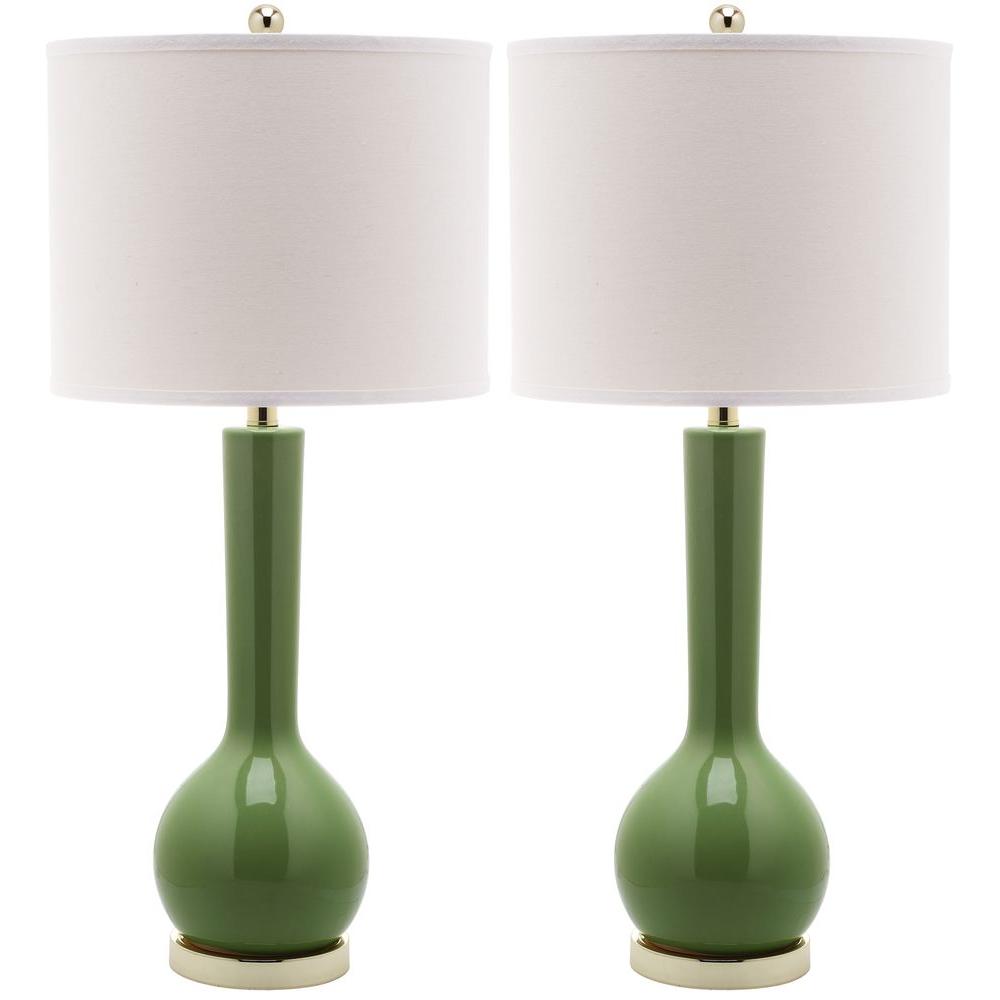 green base lamp