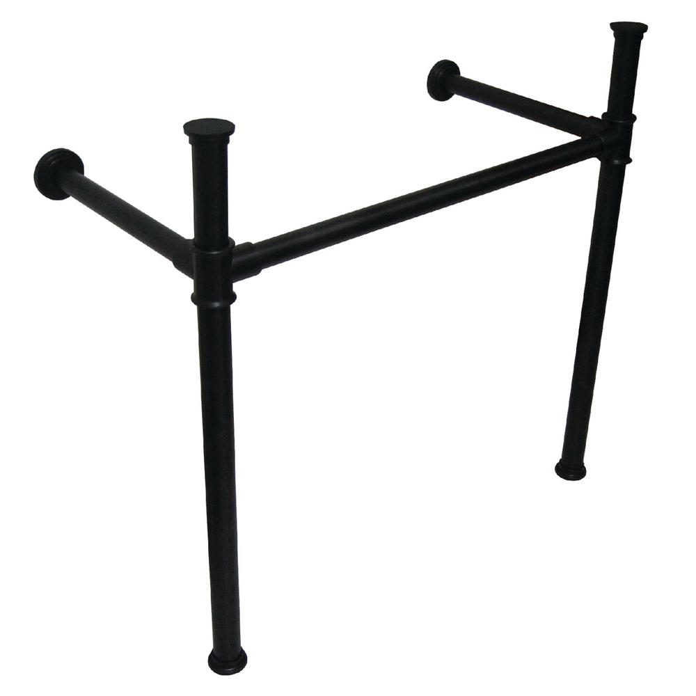 Kingston Brass Stainless Steel Console Table Legs in Oil Rubbed Bronze