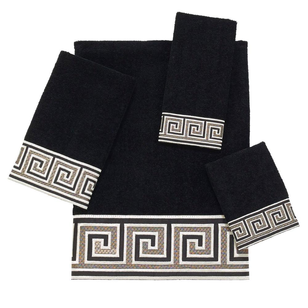 Avanti Linens Eternity 4Piece Bath Towel Set in Black036986 BLK The