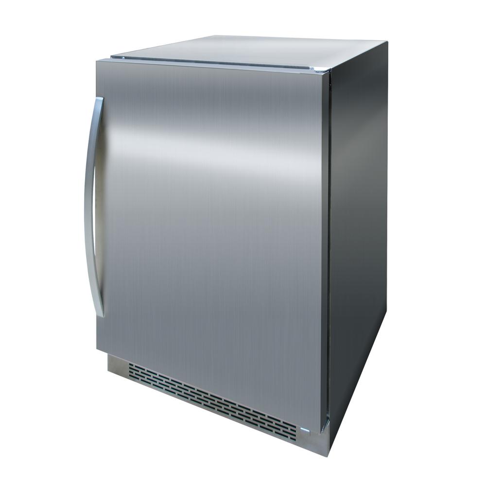 Vinotemp 5.6 cu. ft. Built-In Outdoor Refrigerator in Stainless Steel (Silver)