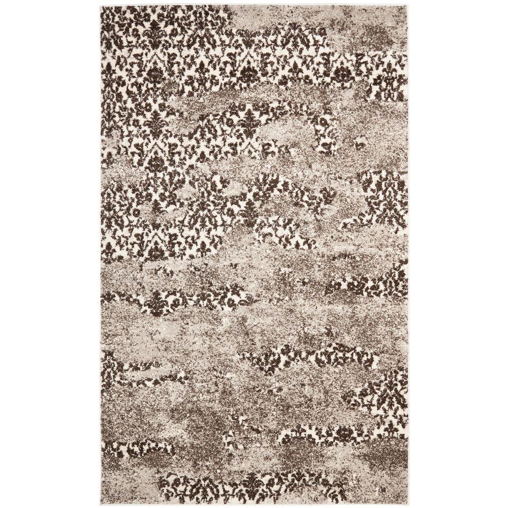 Safavieh Retro Light Grey/Grey 8 ft. x 10 ft. Area RugRET213979808