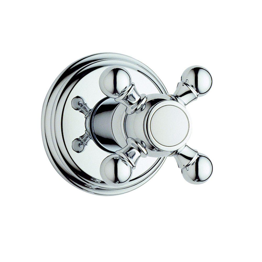 GROHE Geneva Single Handle Volume Control Valve Trim Kit with Cross