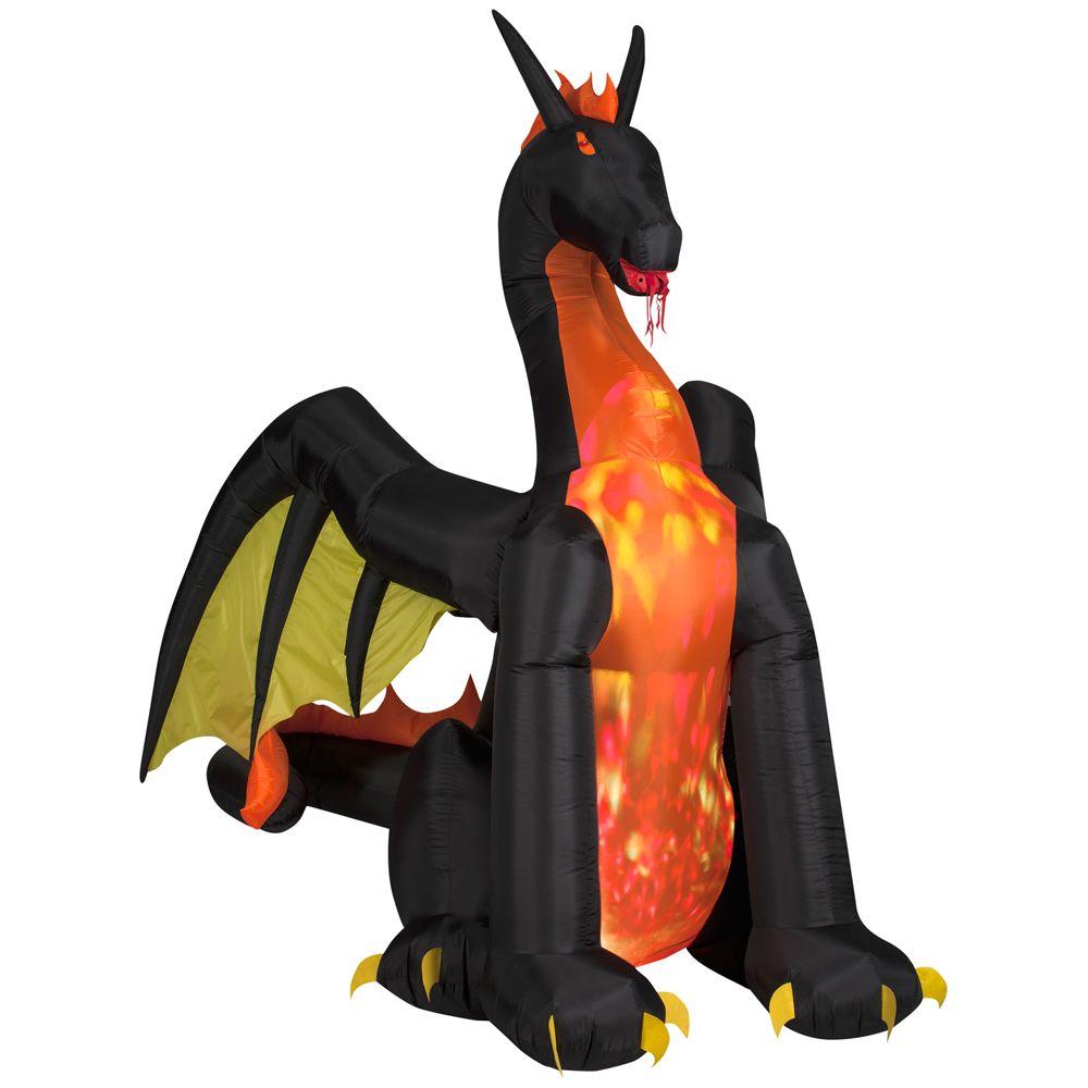 home accents holiday 9 ft projection inflatable fire and ice dragon with animated wings - Home Depot Inflatable Christmas Decorations home accents holiday 9 ft projection inflatable fire and ice dragon with animated wings - Home Depot Inflatable Christmas Decorations