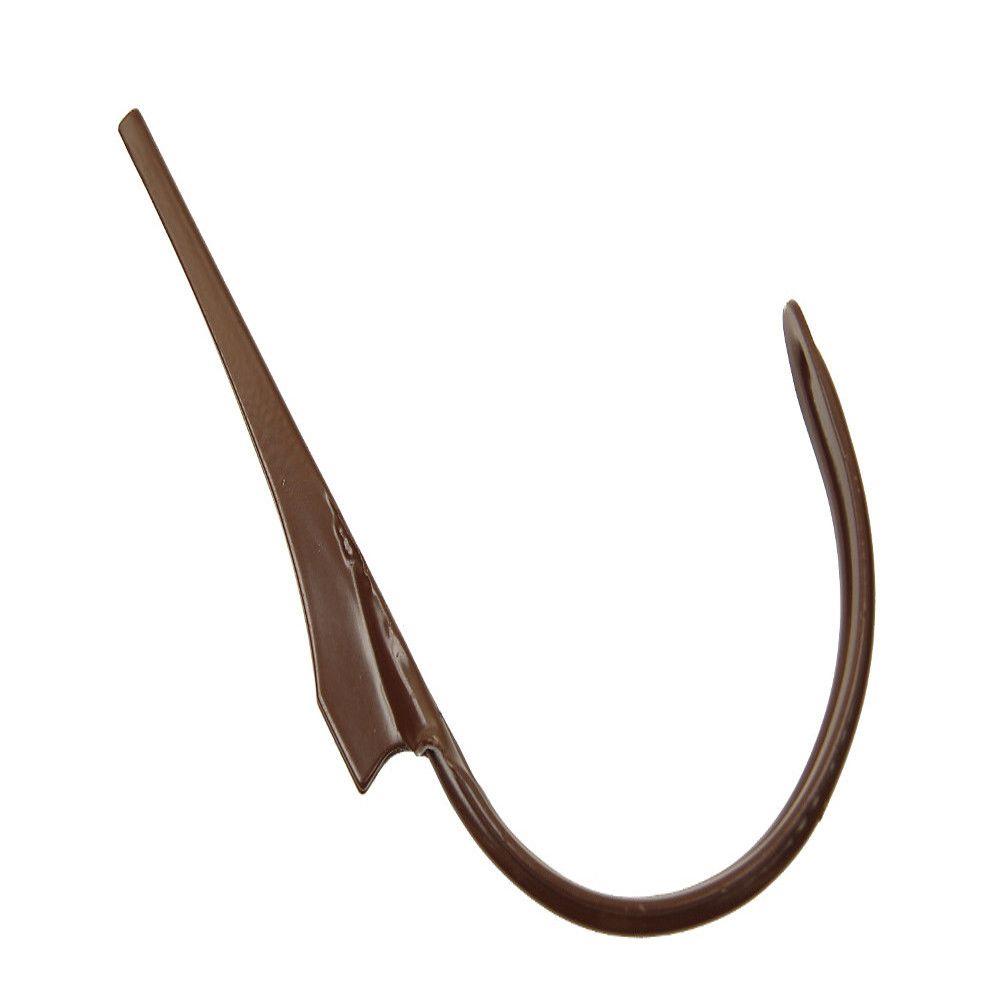 Amerimax Home Products 3 in. Royal Brown Galvanized Round Downspout