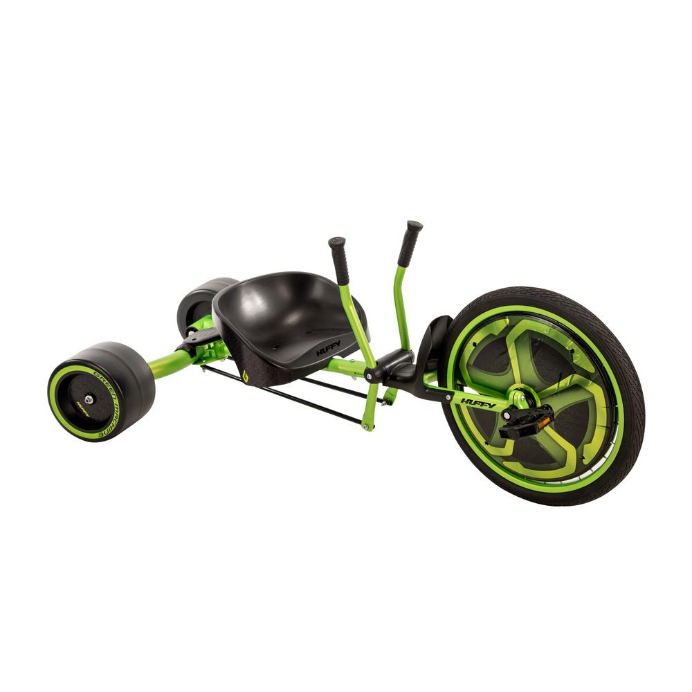 green tricycle