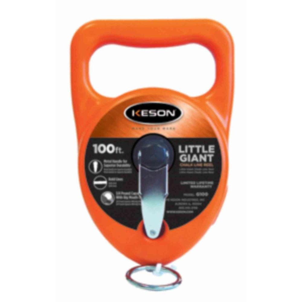 Keson Giant 100 ft. Chalk Reel and Line by Keson
