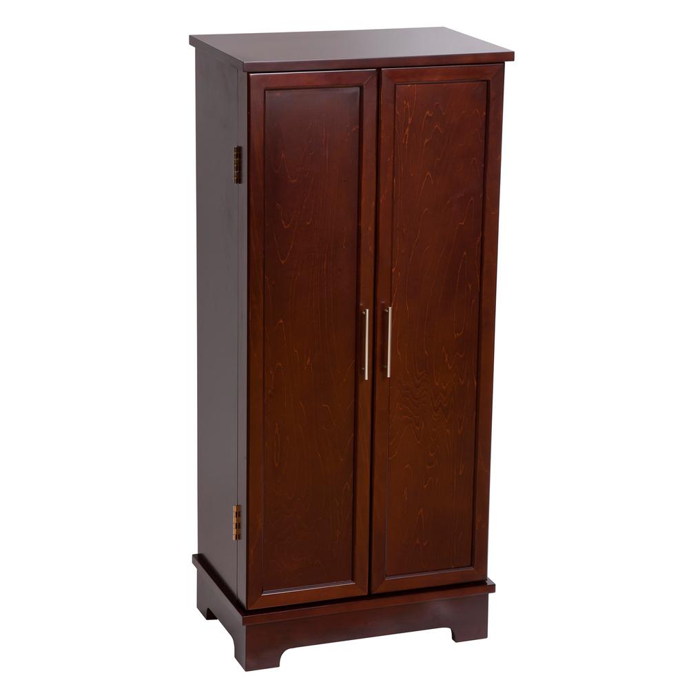 walnut bedroom furniture rustic lynwood dark walnut finish wooden jewelry armoire bedroom furniture the home depot walnut bedroom furniture rustic lynwood dark walnut finish wooden jewelry armoire bedroom furniture the home depot