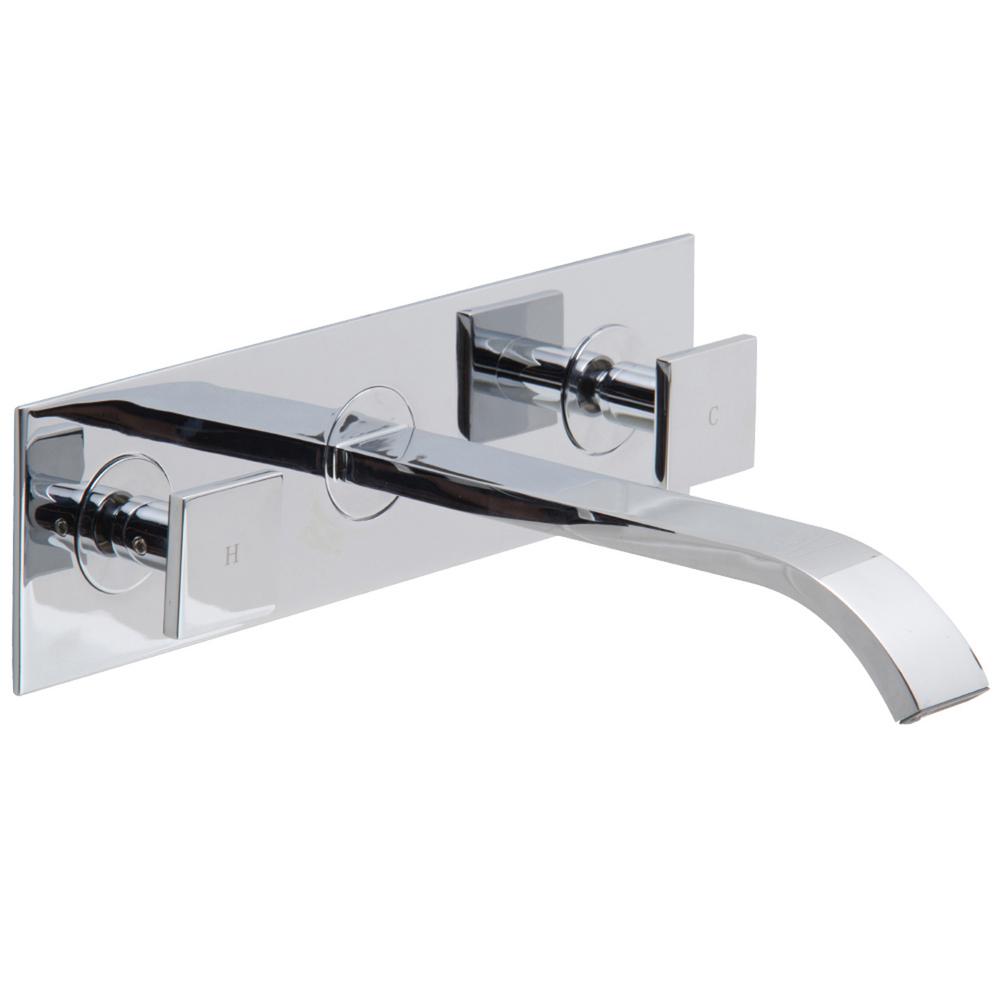 Vigo Bathroom Faucets vigo olus single lever single-handle wall mount bathroom faucet in Vigo Bathroom Faucets vigo olus single lever single-handle wall mount bathroom faucet in