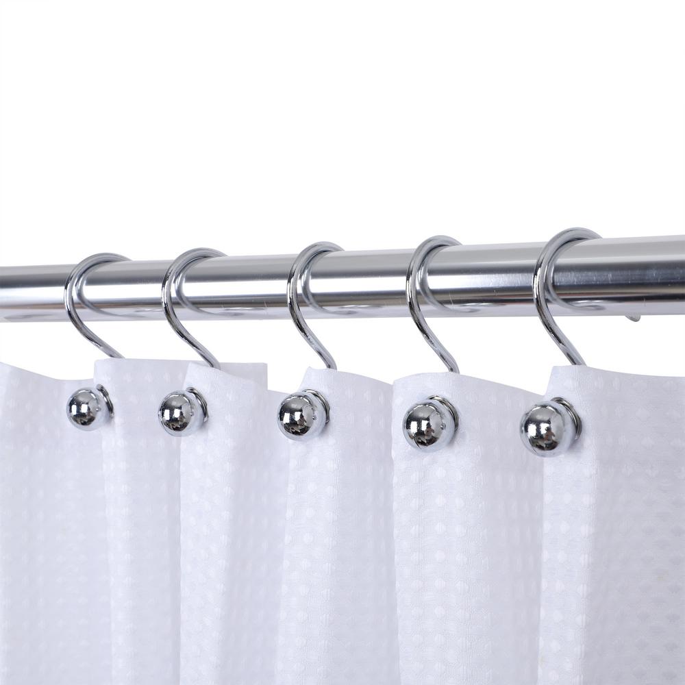 Utopia Alley Ball Shower Curtain Hook Rustproof Aluminum Shower Curtain ...