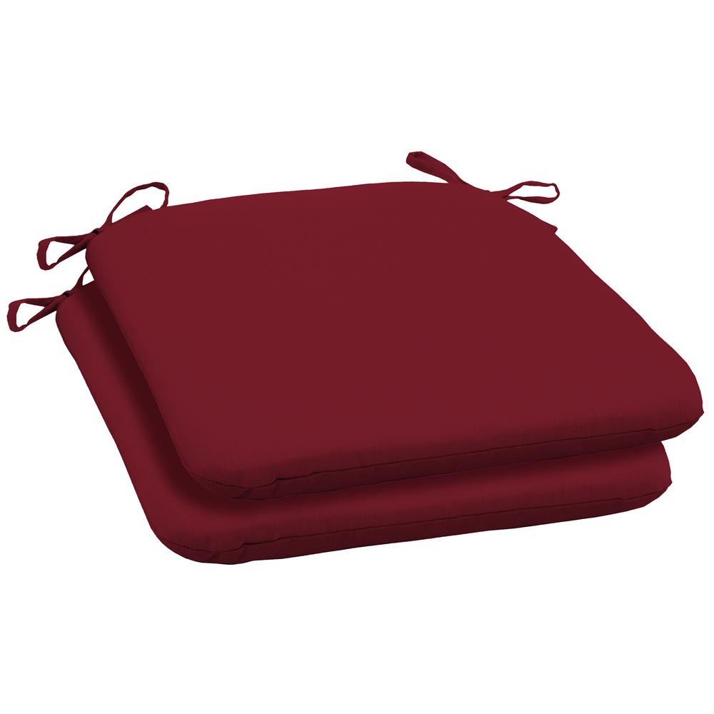 Arden Selections 19 X 18 Caliente Canvas Texture Outdoor Seat 19 X 18 Caliente Canvas Texture Outdoor Seat Cushion 2 Pack