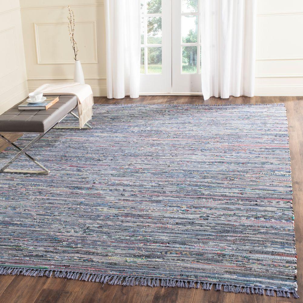Safavieh Rag Rug Turquoise Multi 5 Ft X 8 Area Rar129c Rag Rug Purple Multi 5 Ft X 8 Area