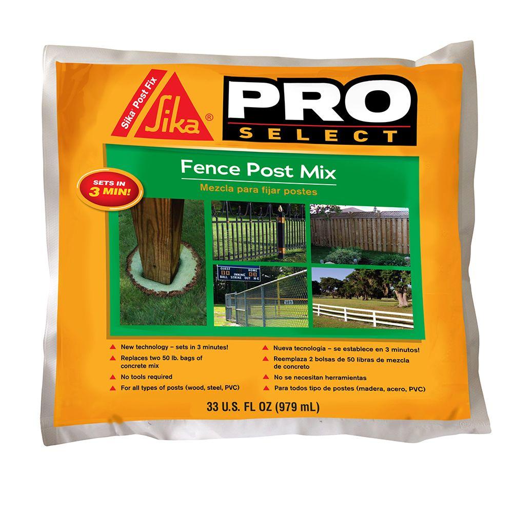 Sika 33 fl. oz. Fence Post Mix-7116170 - The Home Depot