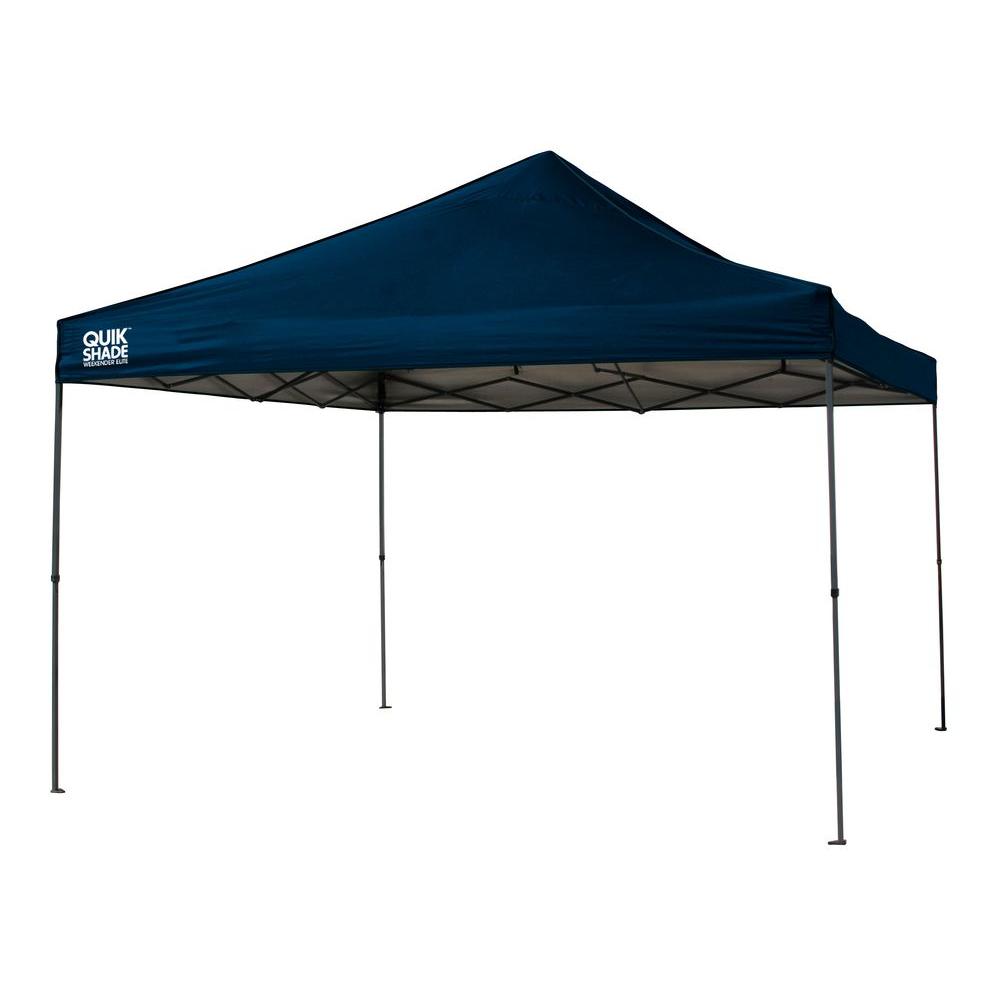 Quik Shade Commercial C100 10 ft. x 10 ft. White Canopy ...