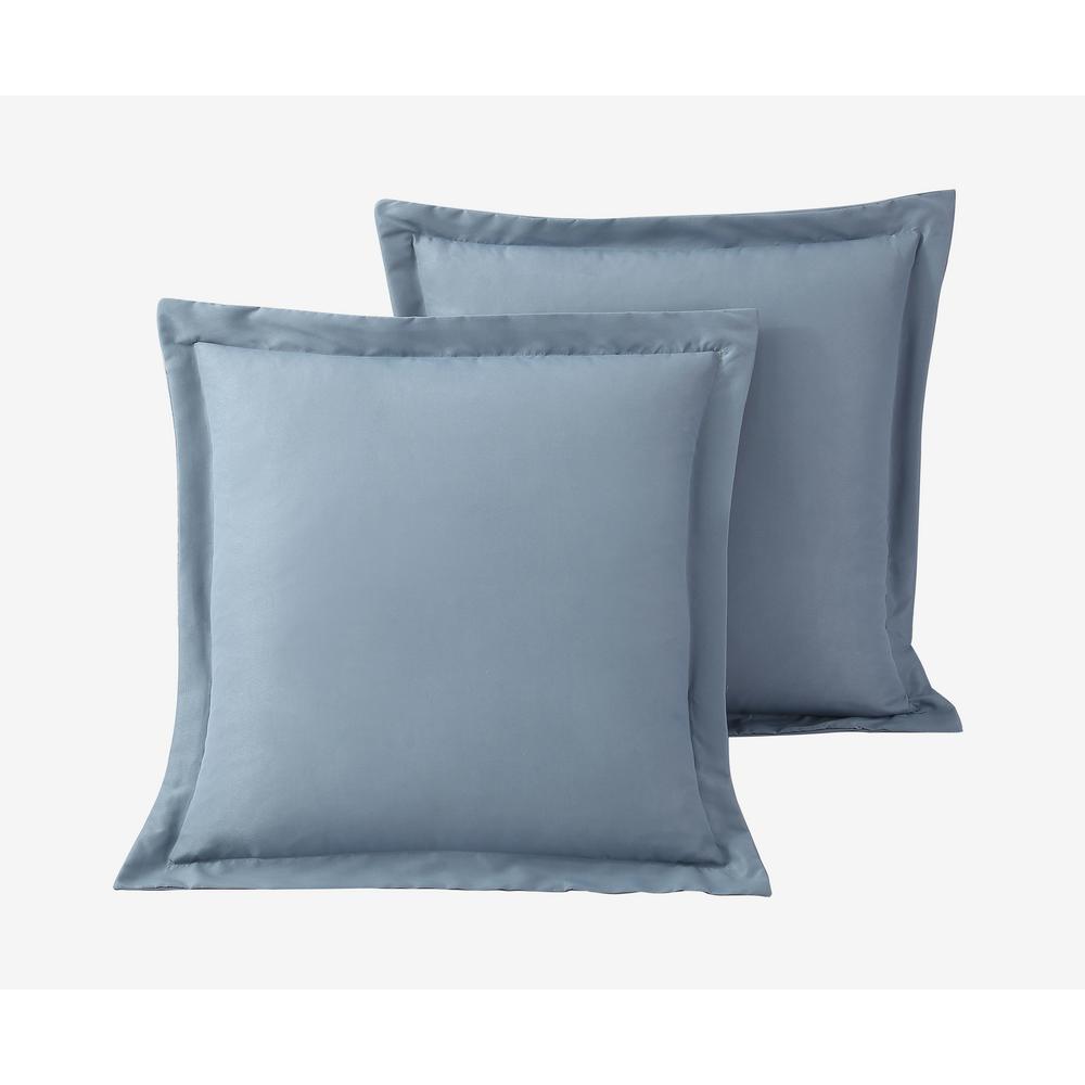 Morgan Home Madison Blue And Silver Foil Embellished Full Queen
