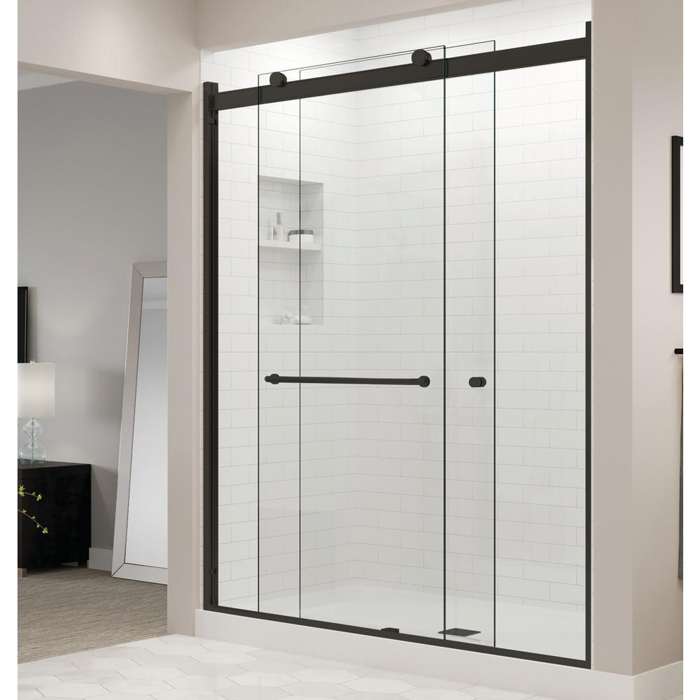 Basco Rotolo 48 in. x 70 in. Semi-Frameless Sliding Shower ...