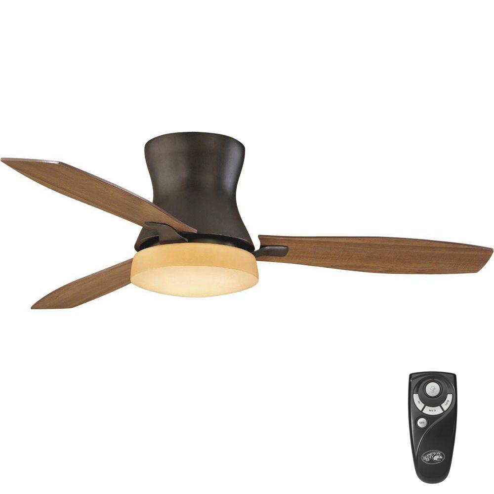 Indoor Oil Rubbed Bronze Light Kit Wall Control Hampton Bay Ceiling Fan 32in