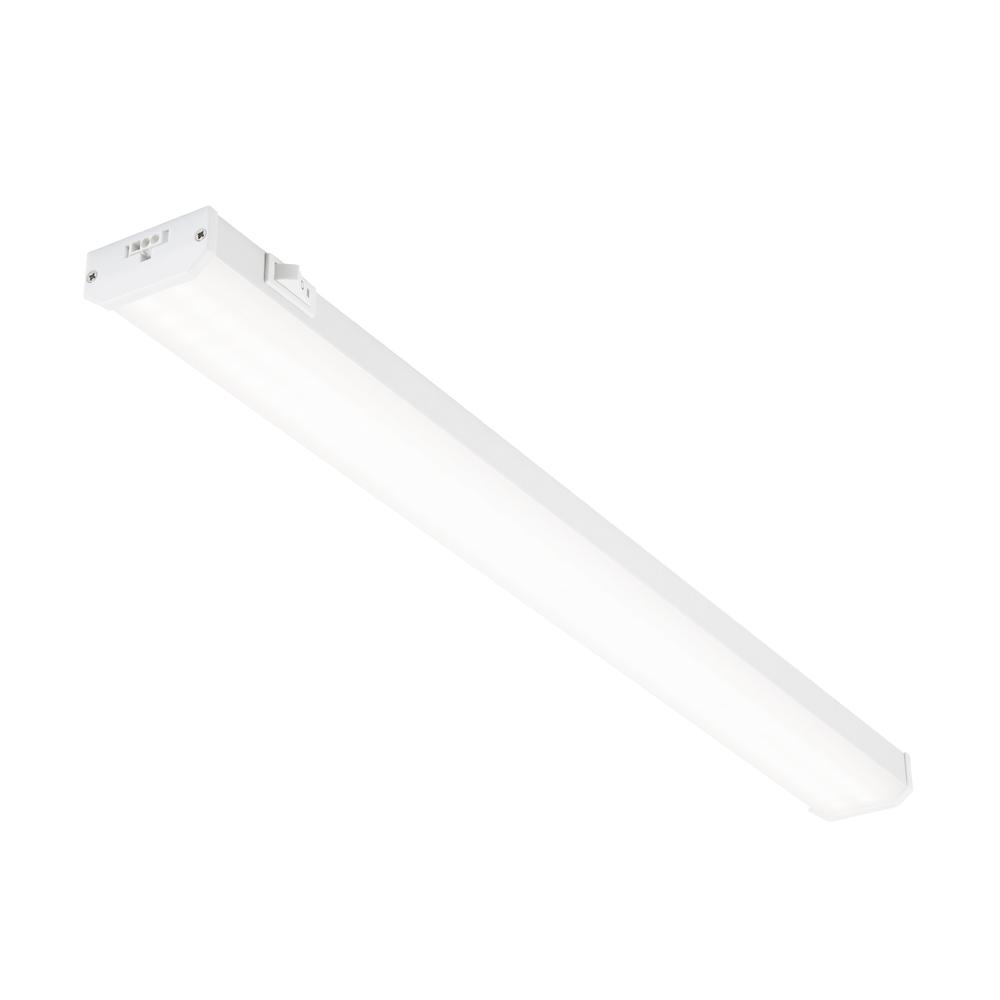 Led Concepts Under Cabinet Linkable T5 Light Bar Ultra Slim Cool 24 In Led White Linkable Plug Under Cabinet Light