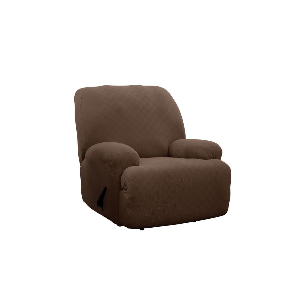 Stretch Sensations Cocoa Newport Jumbo Recliner Stretch Slipcover, Brown was $69.99 now $45.49 (35.0% off)