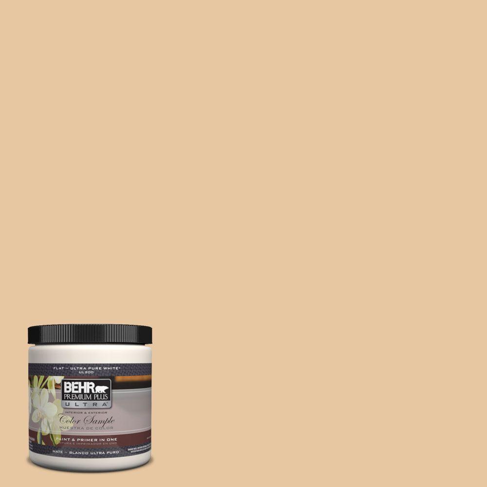 BEHR Premium Plus Ultra 8 oz. UL14018 Jasper Cane Interior/Exterior