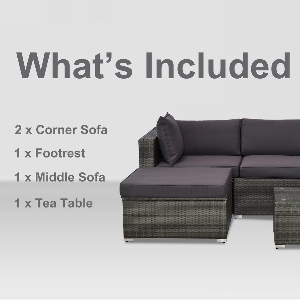 Outsunny Grey 5 Piece Plastic Wicker Rattan Patio Conversation Set With Cushions 860 097cg The Home Depot - Lampert Rattan Wicker Patio Chair With Cushions Outsunny Grey 5 Piece Plastic Wicker Rattan Patio Conversation Set With Cushions 860 097cg The Home Depot - Lampert Rattan Wicker Patio Chair With Cushions
