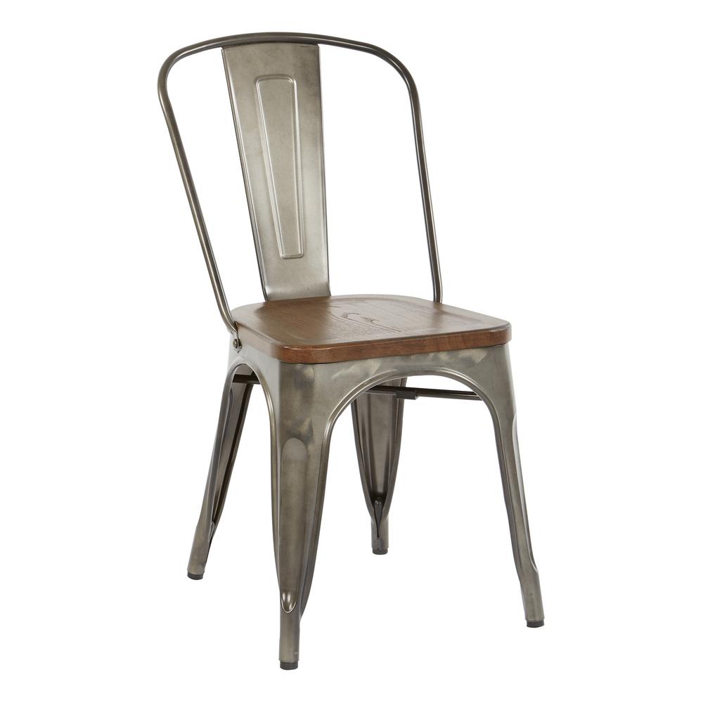 OSP Designs Olympia Metal bar Table