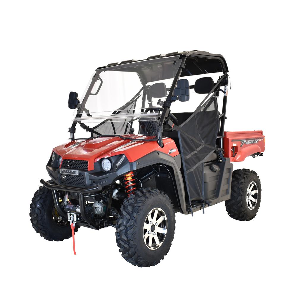 Massimo T Boss 410 4wd 352 Cc Utv In Red T Boss410 Red The Home