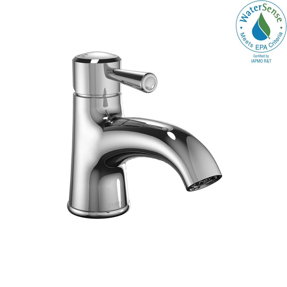 Toto Bathroom Sink Faucets The Home Depot Silas Single Hole Handle Bathroom Faucet