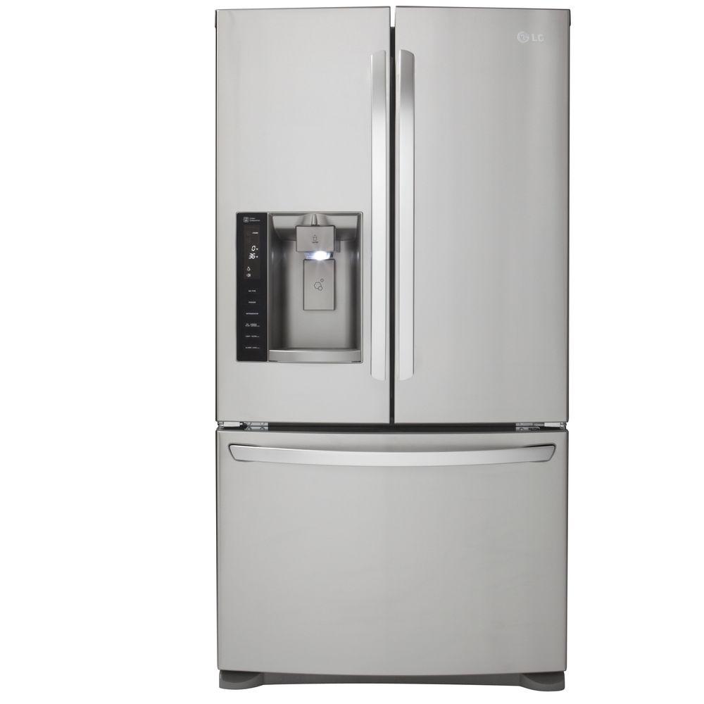 LG Electronics 26.8 cu. ft. French Door Refrigerator in Stainless Steel