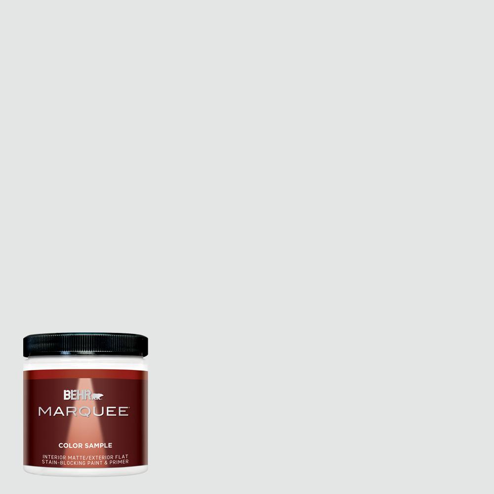 Behr Marquee 8 Oz Ppu26 13 Silent White Matte Interior Exterior Ppu26 13 Silent White Matte Interior Exterior Paint And Primer In One Sample