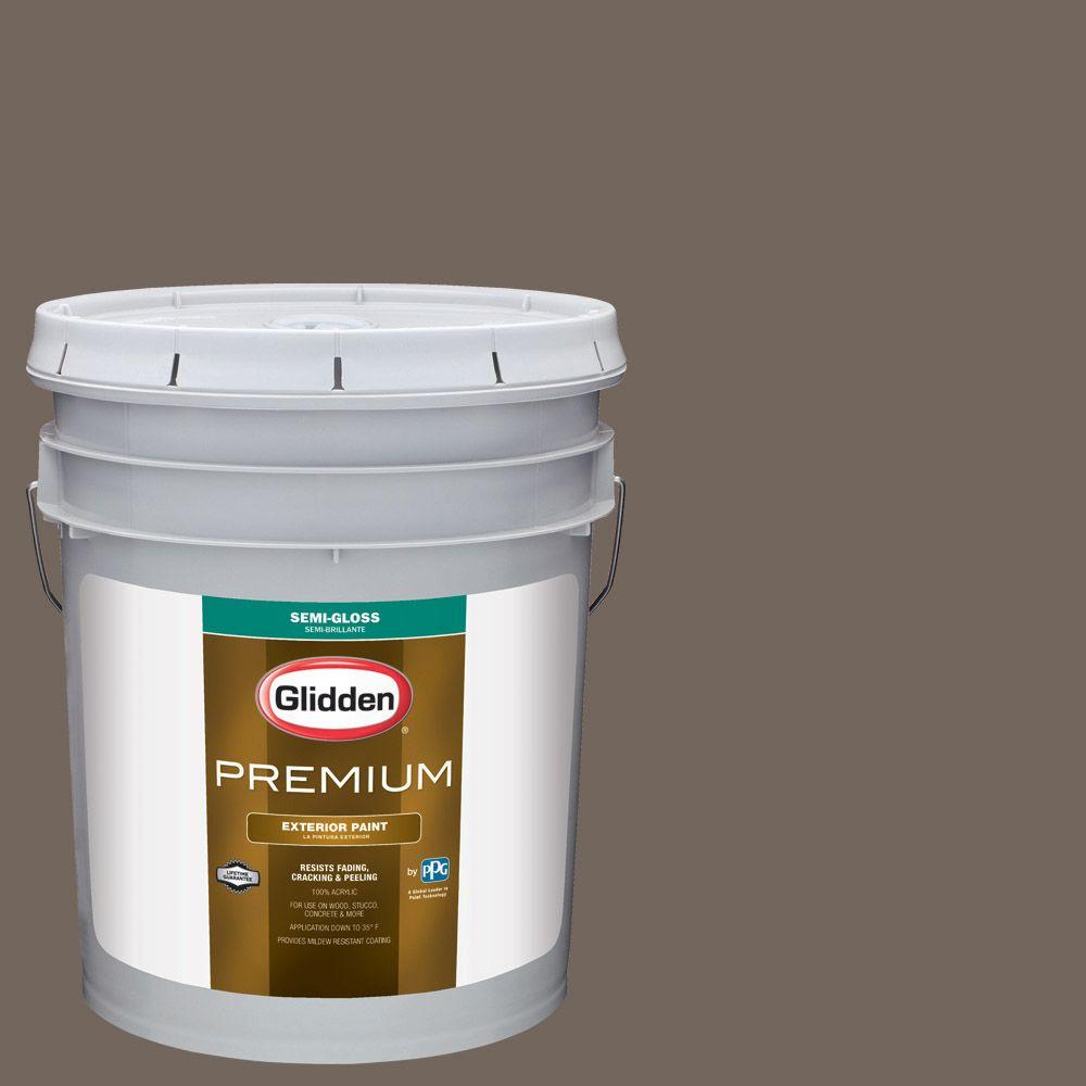 Glidden Premium 5gal. HDGWN26 Monterey Cliffs SemiGloss Latex