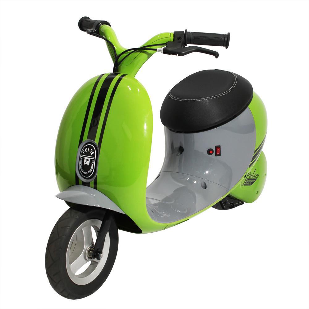 Pulse Performance Products Street Cruiser E Motorcycle In Green Pulse Performance Products Street Cruiser E Motorcycle In Green