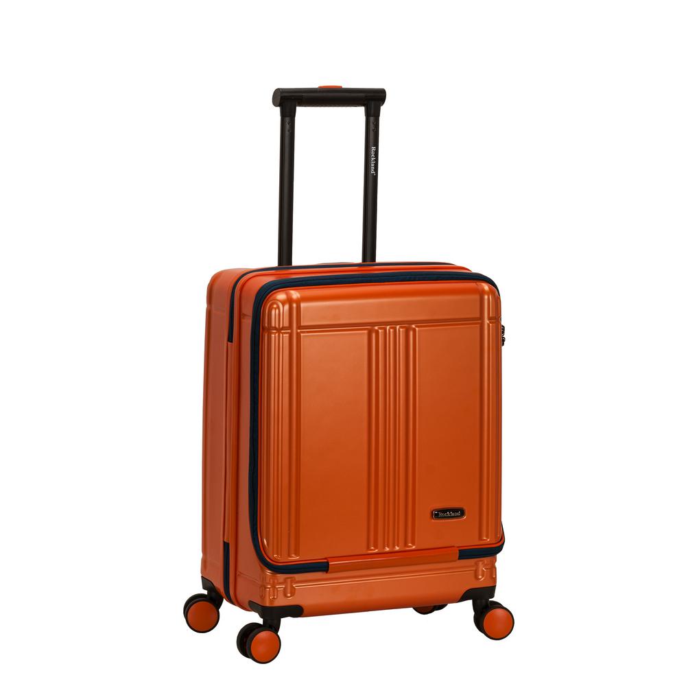 Rockland Tokyo 18 in. Orange Expandable Hard Side Spinner Carry on Laptop with TSA Lock was $270.0 now $90.0 (67.0% off)