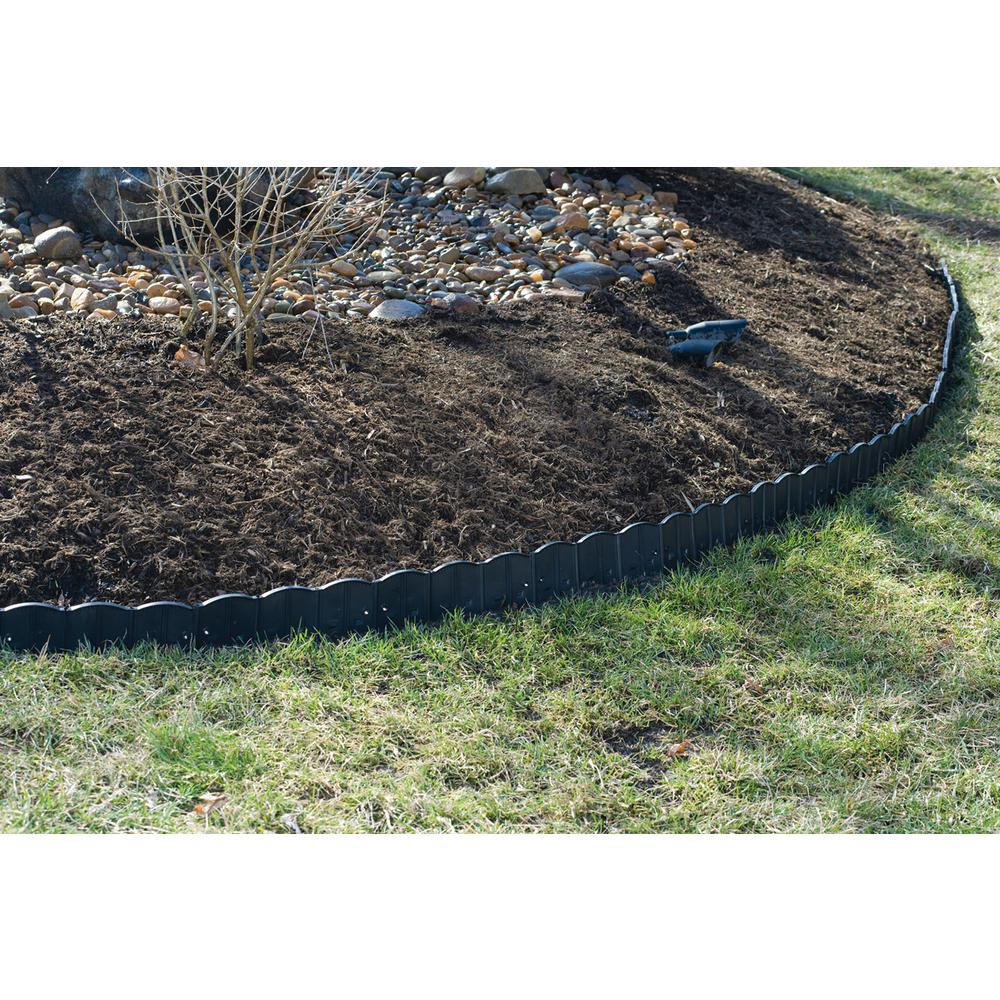 Black Garden Edging Home Depot Garden Design Ideas