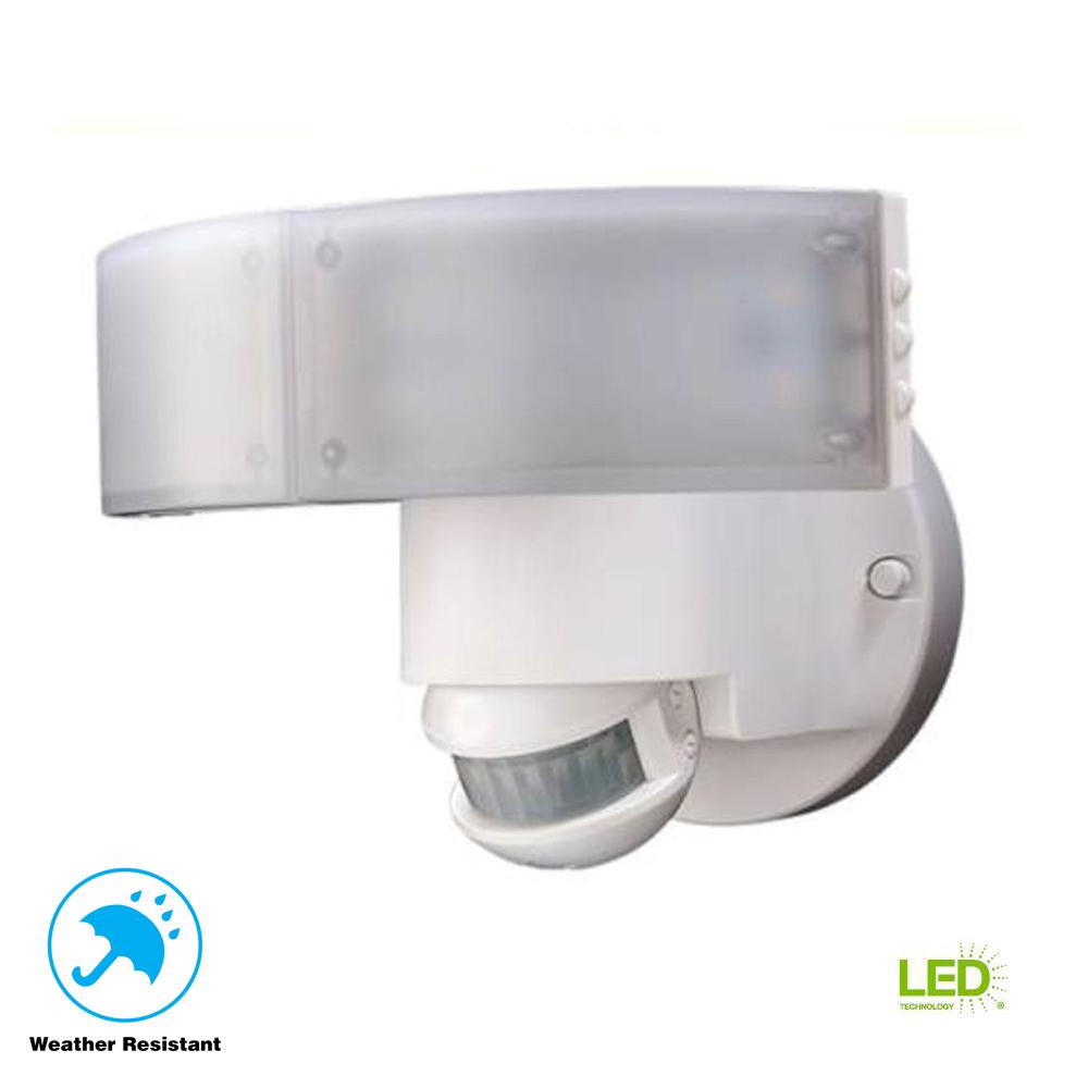 Dusk To Dawn Outdoor Security Lighting The 180 Degree White Led Motion Outdoor Security Light