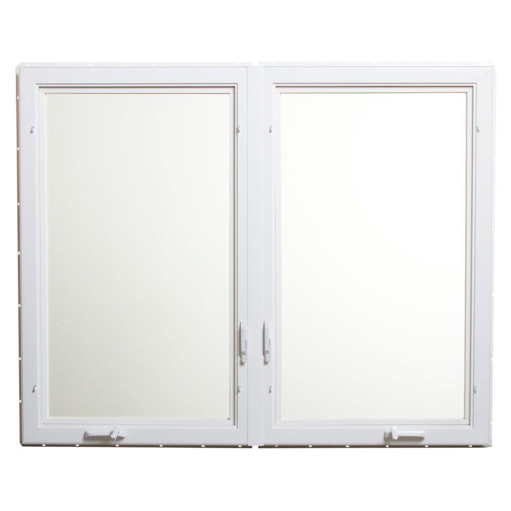 TAFCO WINDOWS 60 in. x 48 in. Vinyl Casement Window with 