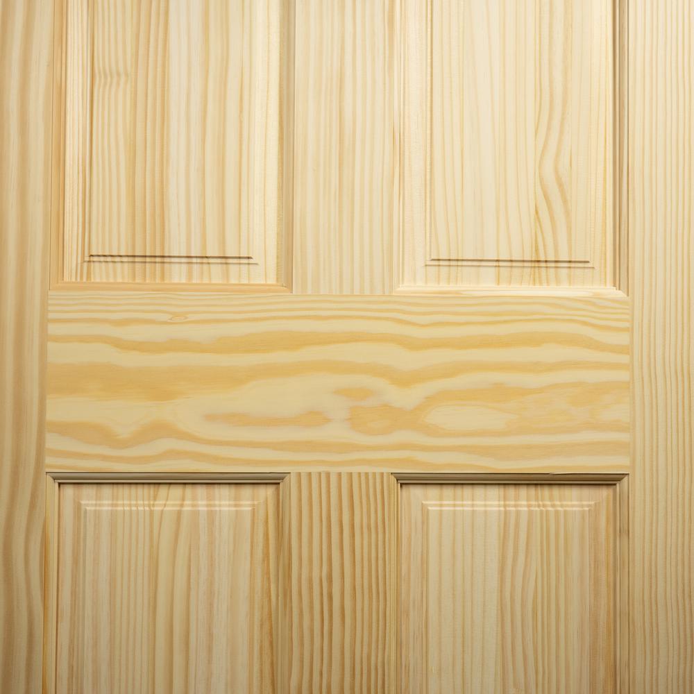Unfinished 32 x 96 x 1.375 Colonial Six Panel Passage Door