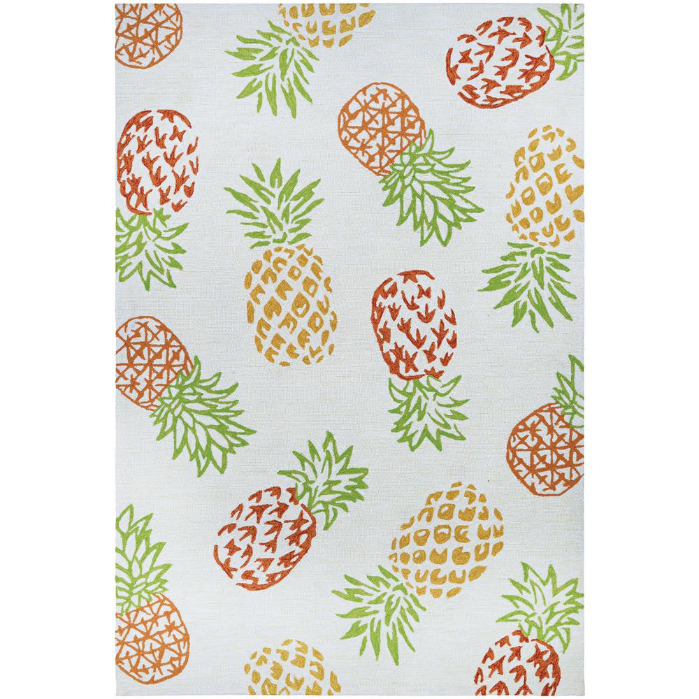 Couristan Covington Pineapples Sand 4 Ft X 6 Indoor Outdoor Couristan Covington Pineapples Sand 4 Ft X 6 Indoor Outdoor Area Rug