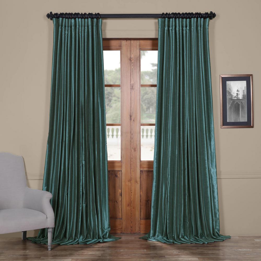 Peacock Curtains Drapes Window Treatments The Home Depot