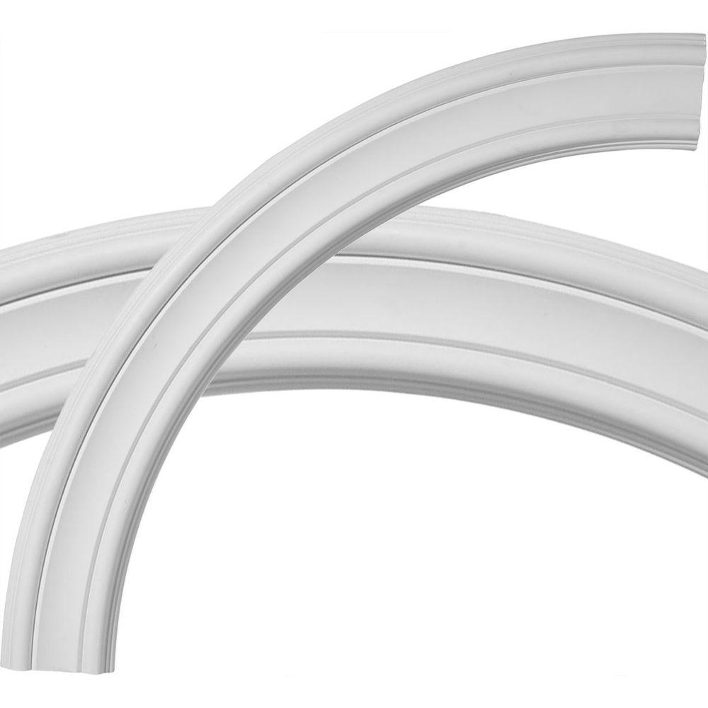 Ekena Millwork 36 1 2 In Pierced Ceiling Ring Cr35pi The Home Depot Pierced Ceiling Ring