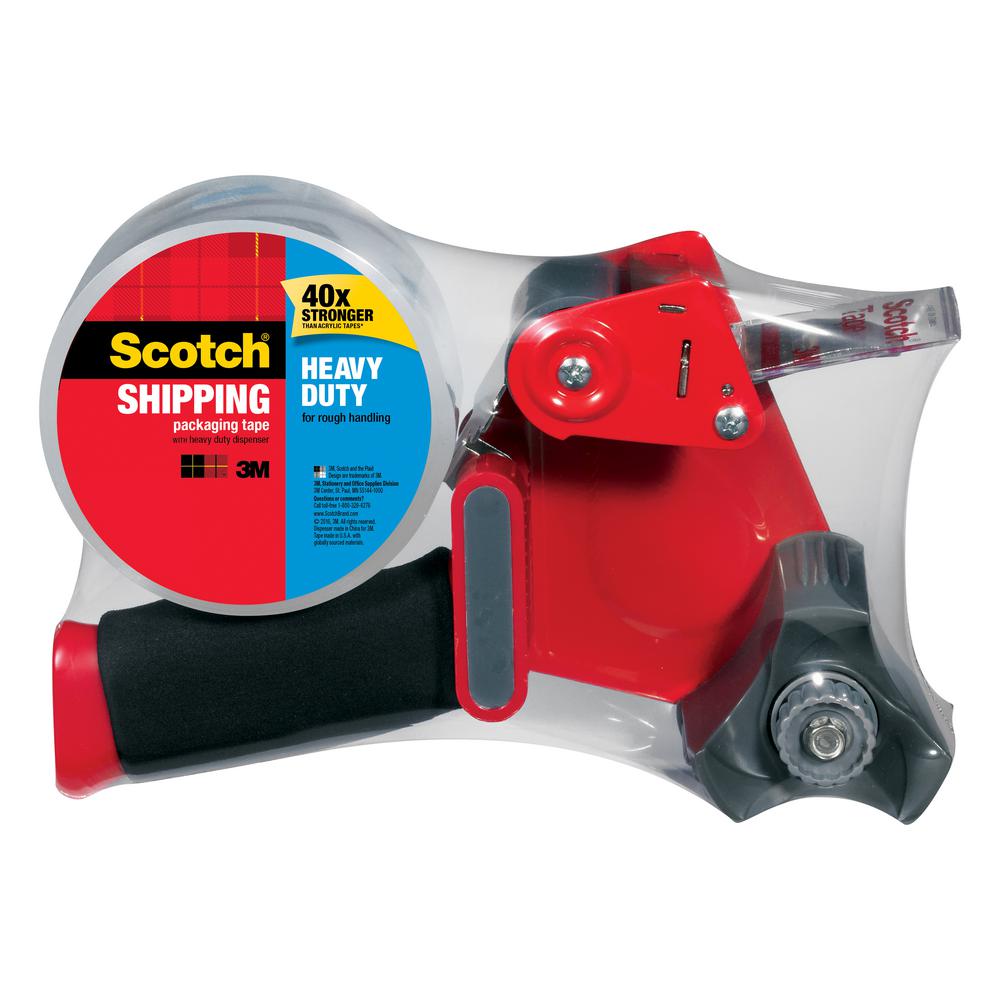 3M Scotch 1.88 inch x 54.6 yds. Heavy Duty Shipping Packaging Tape with... by 3M