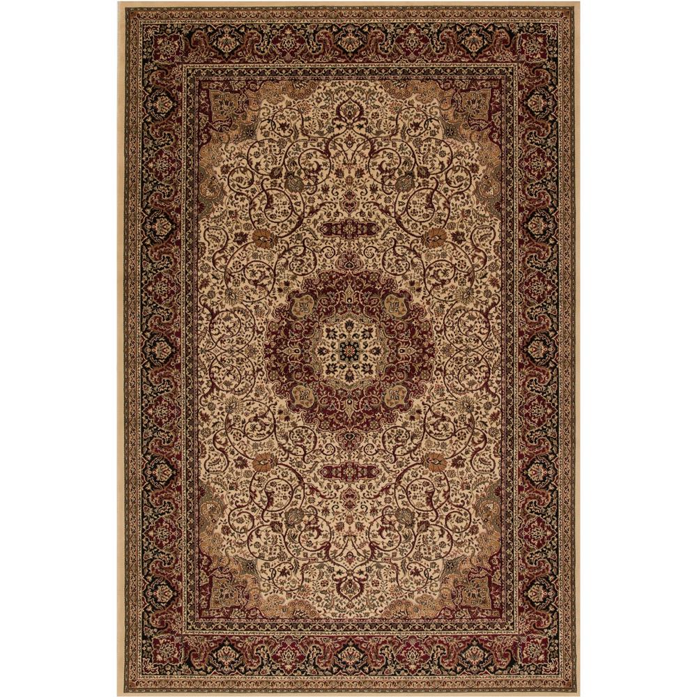 Concord Global Trading Persian Clics Isfahan Ivory 8 Ft X 11 Concord Global Trading Persian Clics Isfahan Ivory 8 Ft X 11 Area Rug