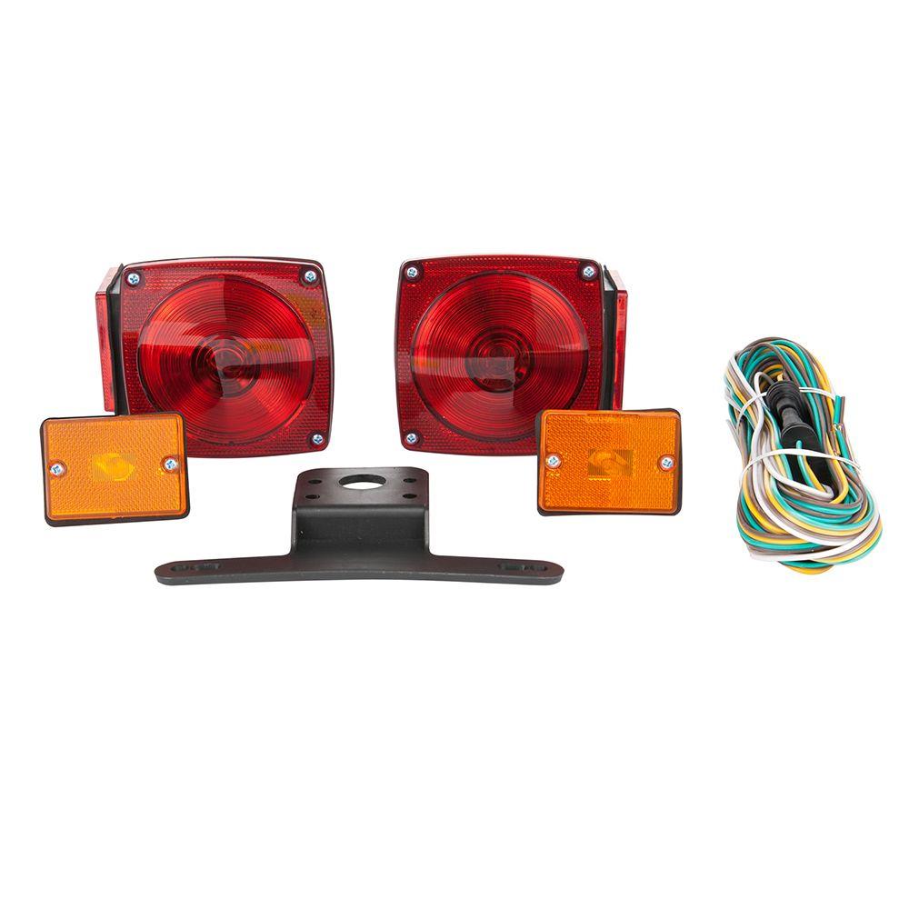 Towsmart 80 In Under Standard Trailer Light Kit With Side Marker Under Standard Trailer Light Kit With Side Marker Lights