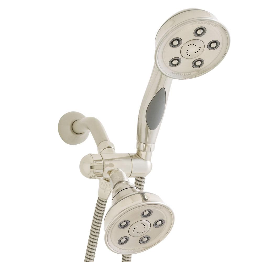 Speakman Caspian 3Spray Hand Shower and Shower Head Combo Kit in