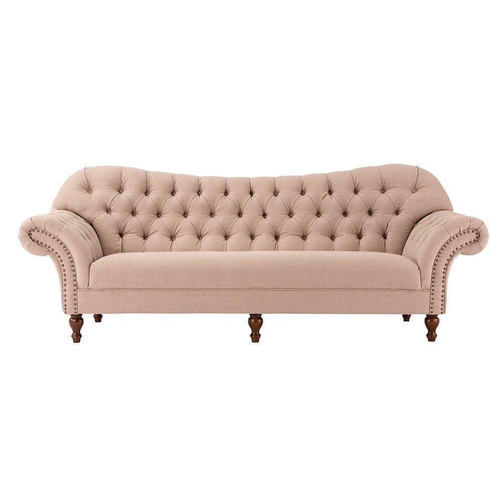 Home Decorators Collection Arden Dark Beige Linen Sofa 1599000840 Arden Dark Beige Linen Sofa By Home Decorators Collection