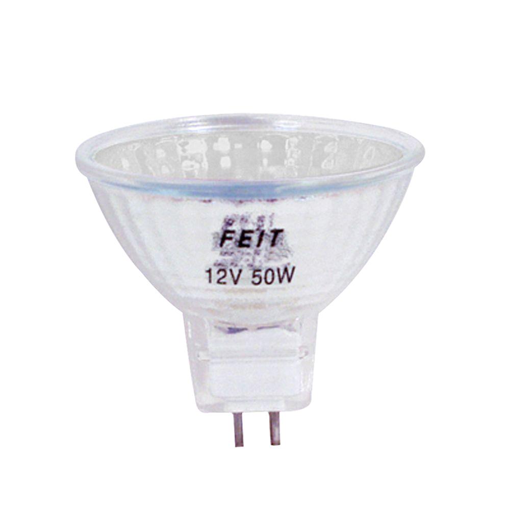 Feit Electric Xenon 20 Watt Halogen Mr16 Gu5 3 Base Light Bulb Case Of