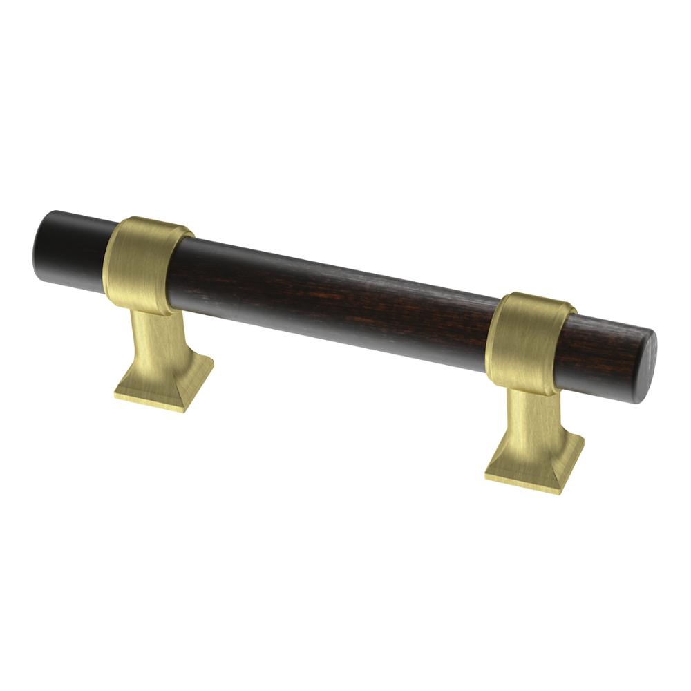 Wood Art Deco Drawer Pulls Cabinet Hardware The Home Depot